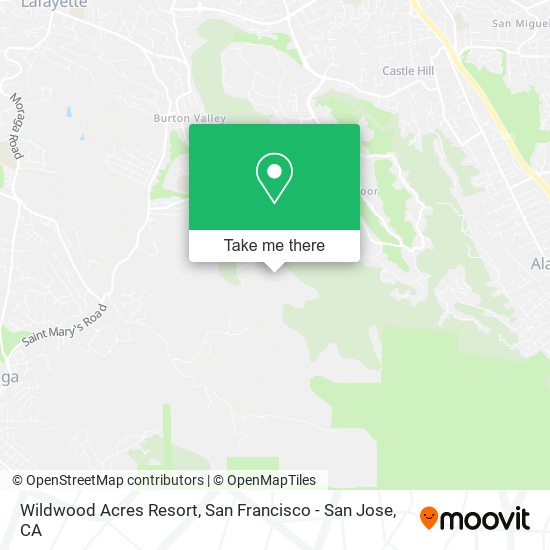 Wildwood Acres Resort map