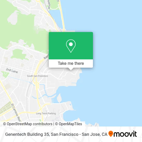 Genentech Building 35 map