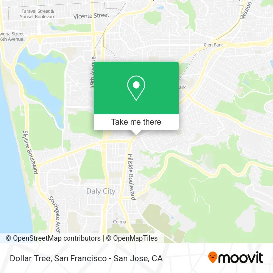 Dollar Tree map