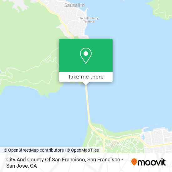 Mapa de City And County Of San Francisco