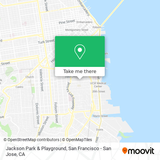 Mapa de Jackson Park & Playground