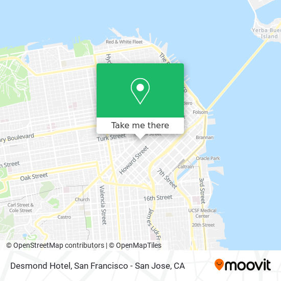 Desmond Hotel map