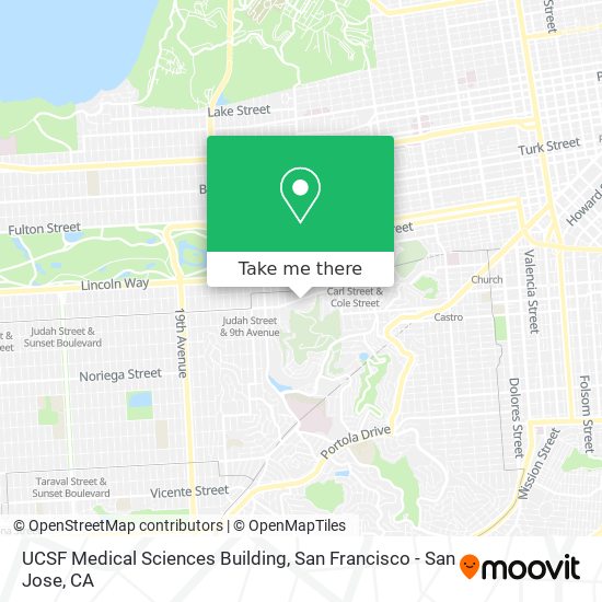 UCSF Medical Sciences Building map