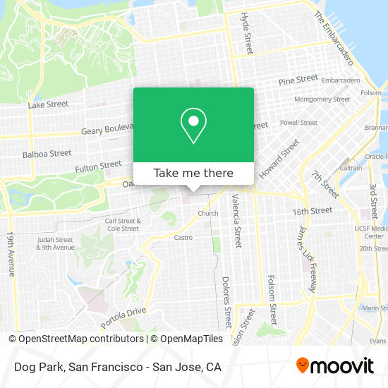 Dog Park map