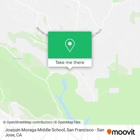 Mapa de Joaquin Moraga Middle School