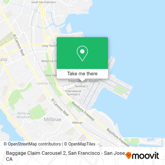 Baggage Claim Carousel 2 map