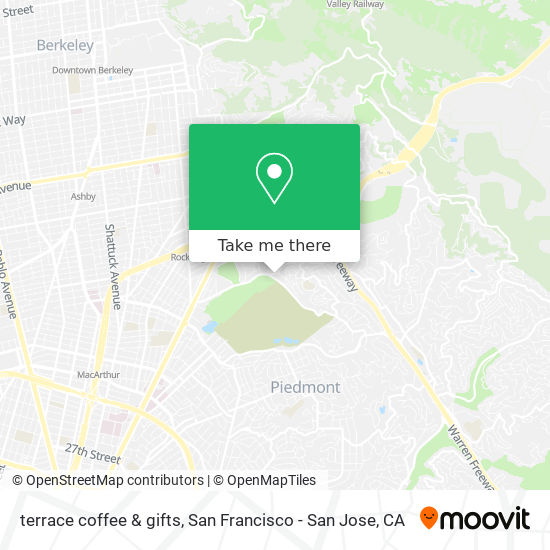 terrace coffee & gifts map