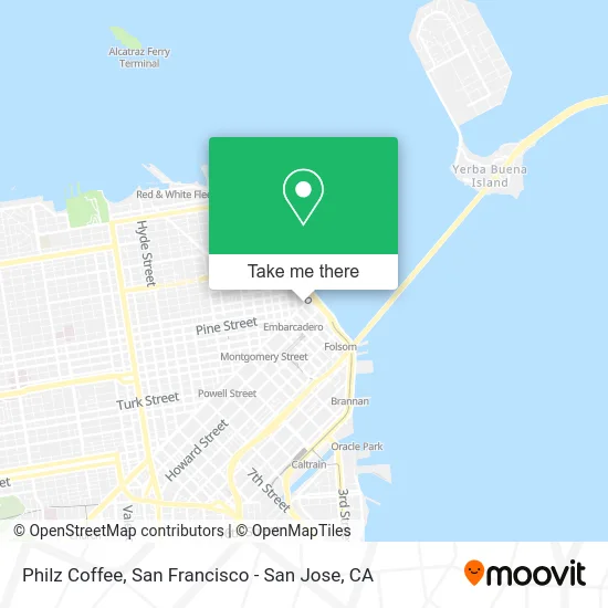 Philz Coffee map