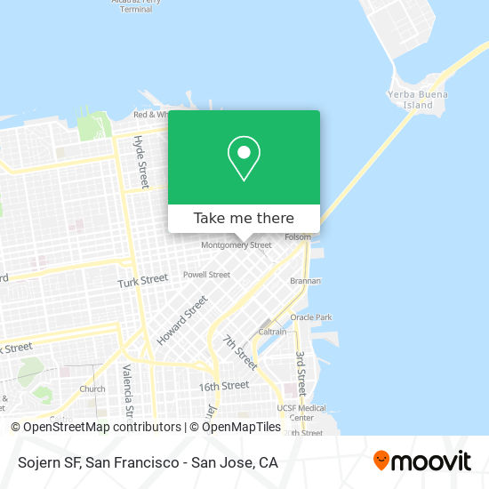 Mapa de Sojern SF
