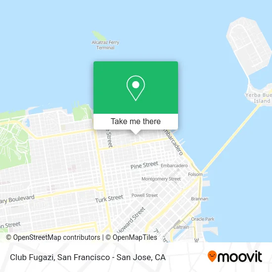 Club Fugazi map