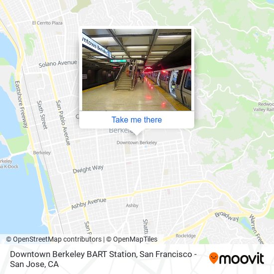 How to get to Downtown Berkeley BART Station by Bus BART or Train