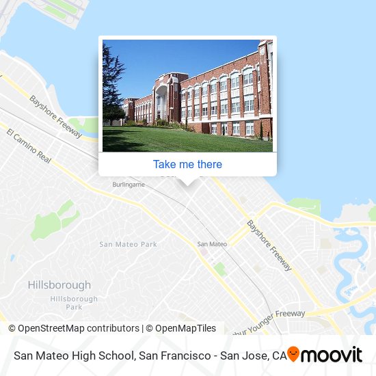 San Mateo High School map