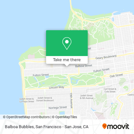 Balboa Bubbles map