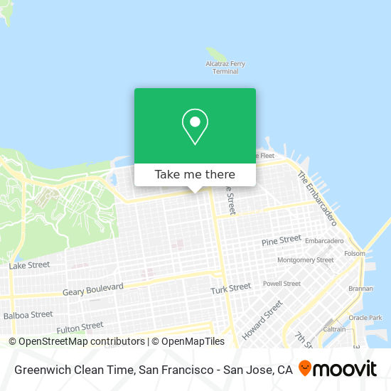 Greenwich Clean Time map