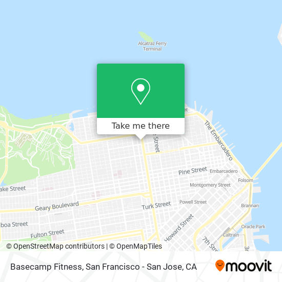 Mapa de Basecamp Fitness