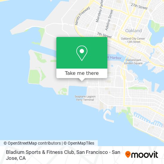 Mapa de Bladium Sports & Fitness Club