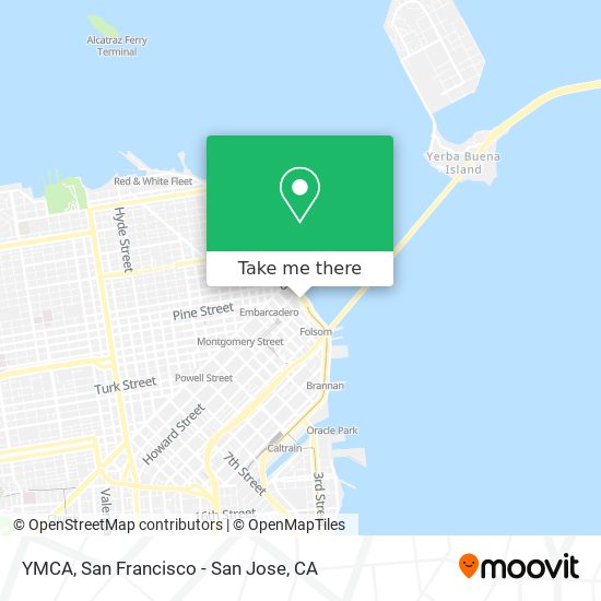 YMCA map