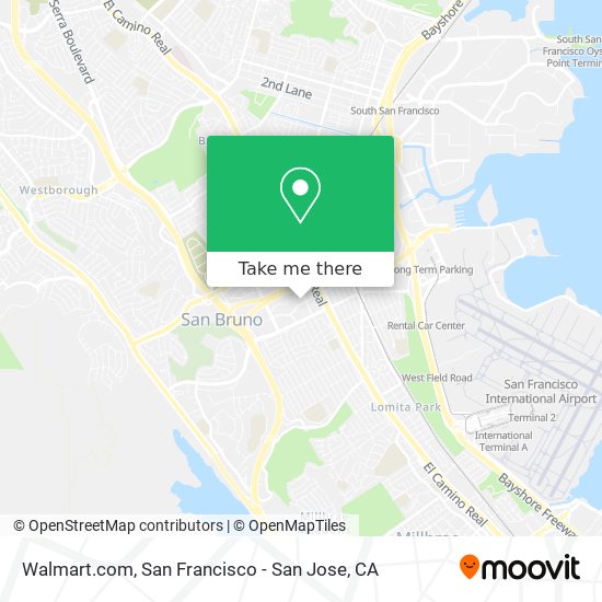 Walmart.com map