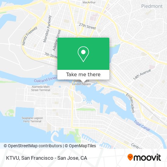 KTVU map