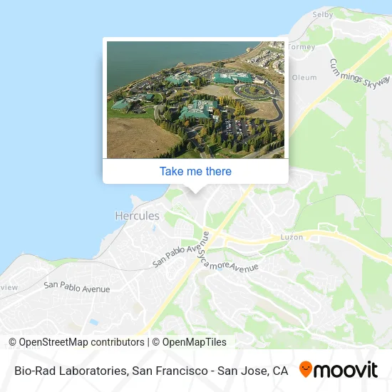 Bio-Rad Laboratories map