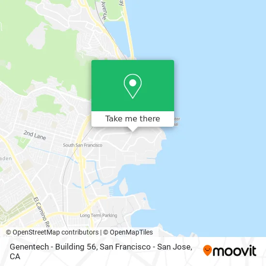 Genentech - Building 56 map