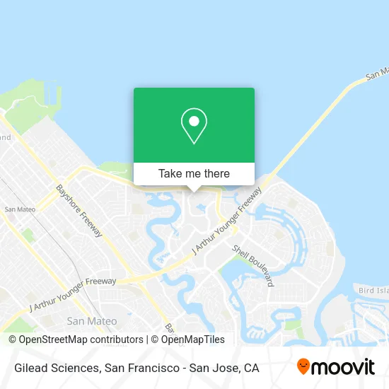 Mapa de Gilead Sciences