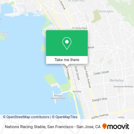 Nations Racing Stable map