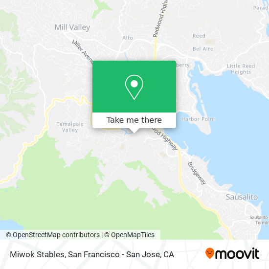 Mapa de Miwok Stables