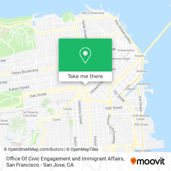 Office Of Civic Engagement and Immigrant Affairs map