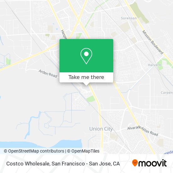 Costco Wholesale map