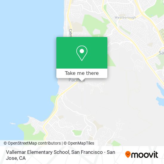 Mapa de Vallemar Elementary School