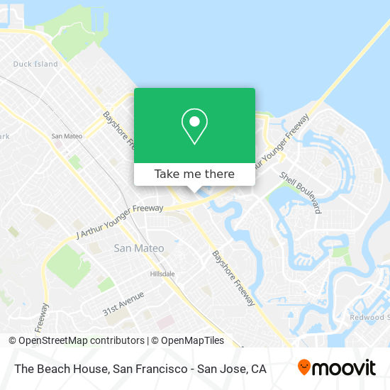 The Beach House map