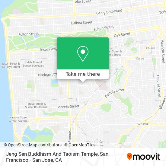 Jeng Sen Buddhism And Taoism Temple map