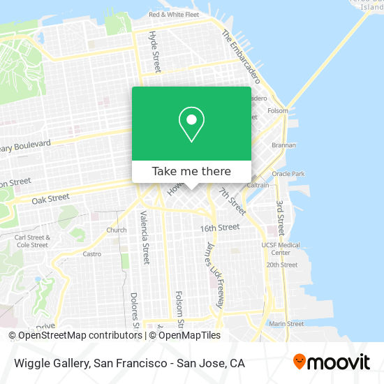 Wiggle Gallery map