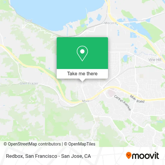 Redbox map
