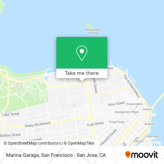Mapa de Marina Garage