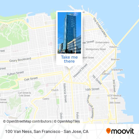 100 Van Ness map