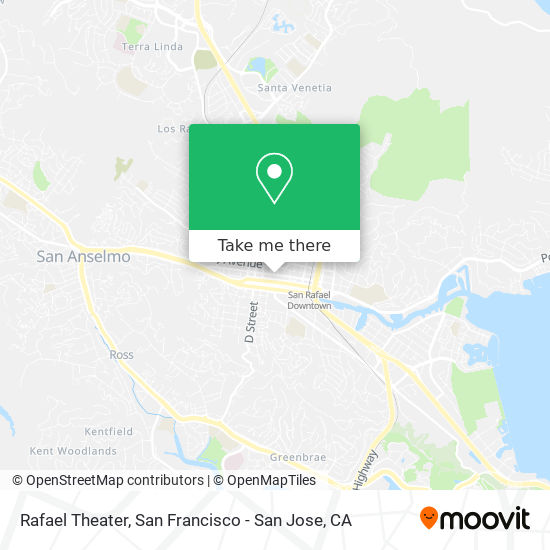 Rafael Theater map