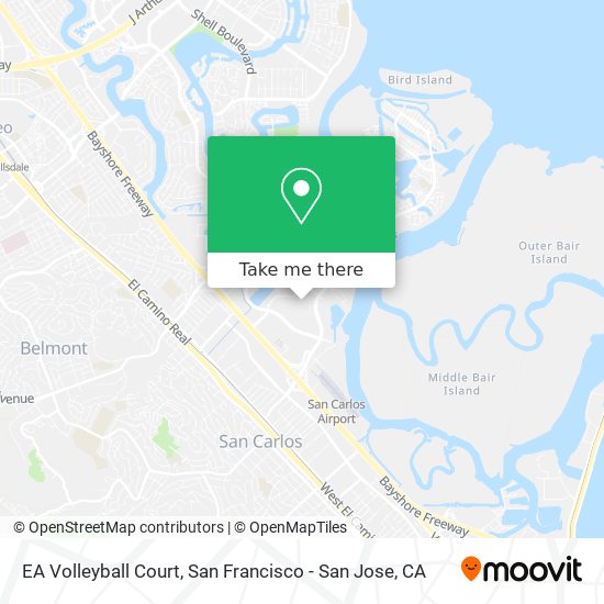 EA Volleyball Court map