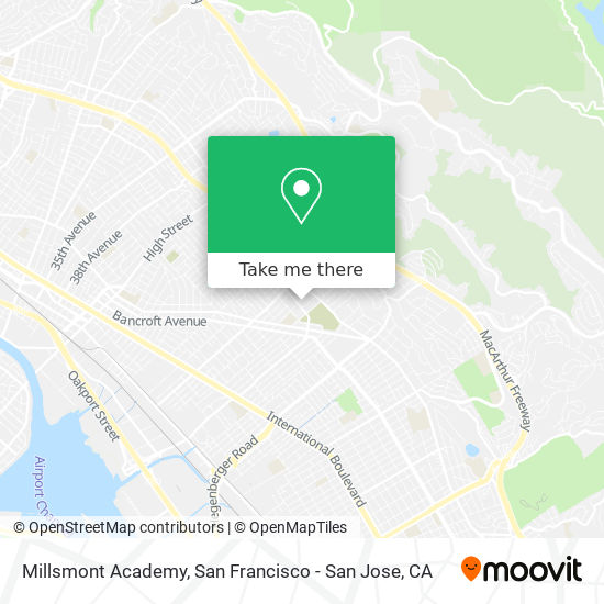 Mapa de Millsmont Academy