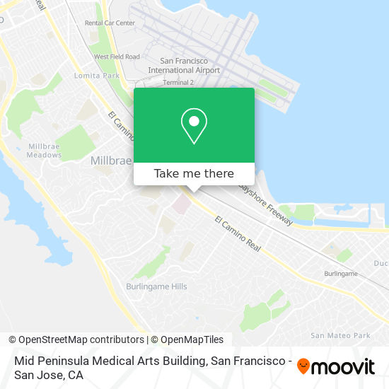 Mid Peninsula Medical Arts Building map