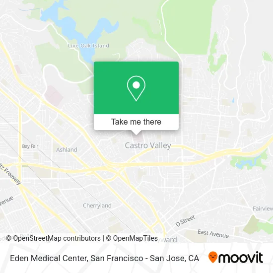 Mapa de Eden Medical Center