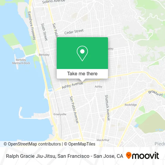 Ralph Gracie Jiu-Jitsu map