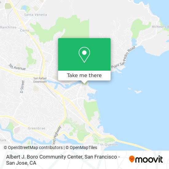 Mapa de Albert J. Boro Community Center