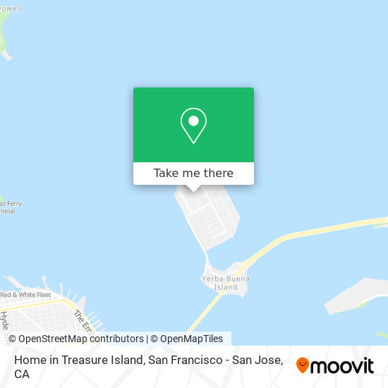 Home in Treasure Island map