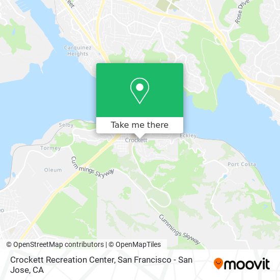 Mapa de Crockett Recreation Center