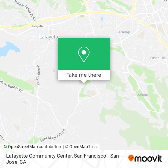 Mapa de Lafayette Community Center