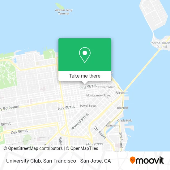 University Club map