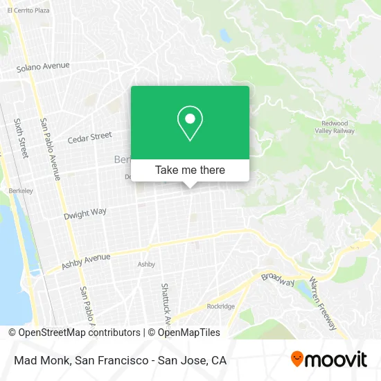 Mad Monk map