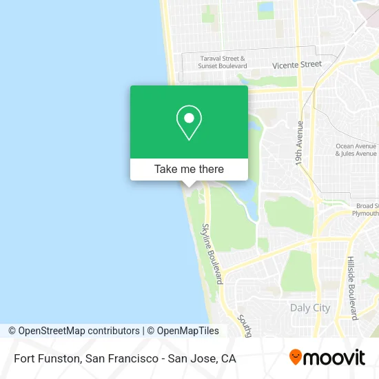Fort Funston map